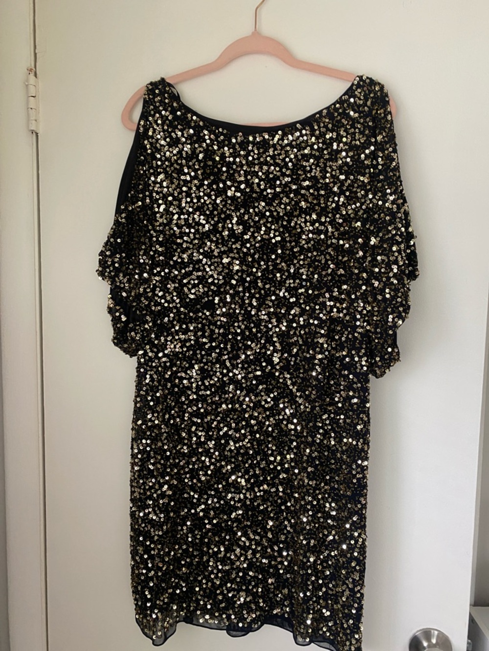 AIDAN Mattox Sequin Cocktail Dress
